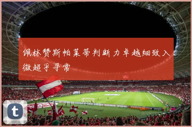 佩林赞斯帕莱蒂判断力卓越细致入微超乎寻常